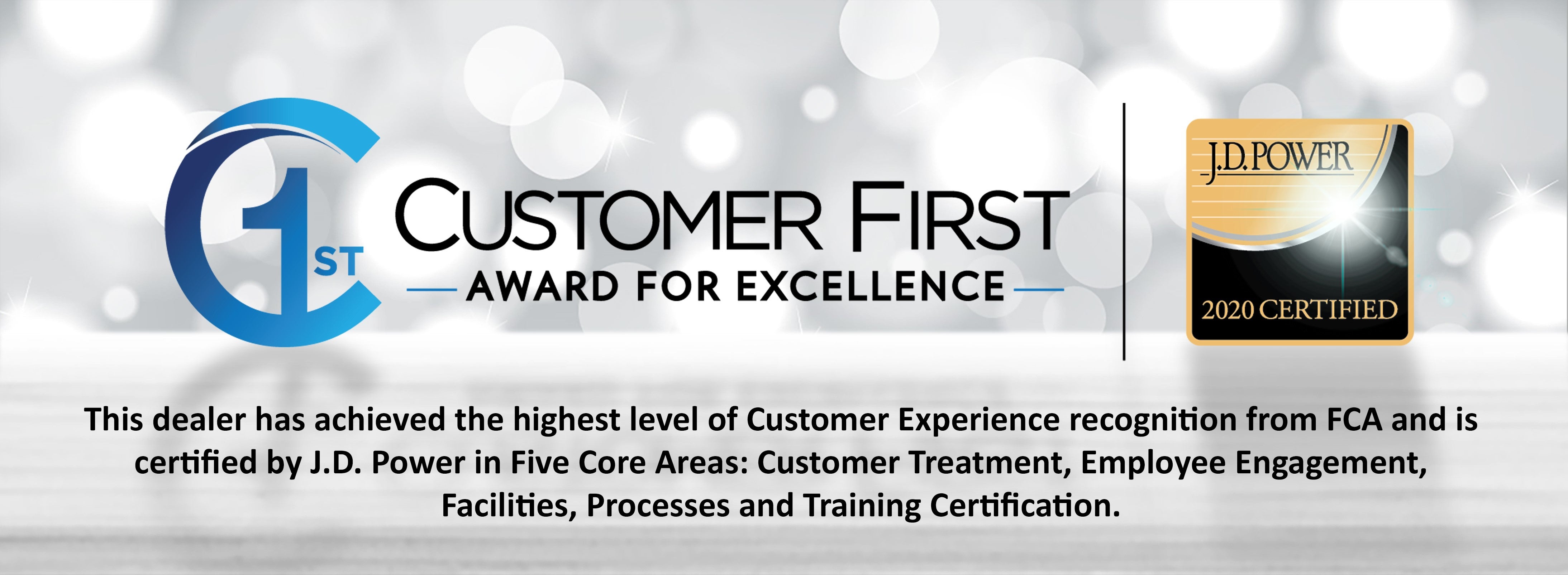 Customer First Award for Excellence for 2019 at Orangeburg Chrysler Dodge Jeep Ram in Orangeburg, SC