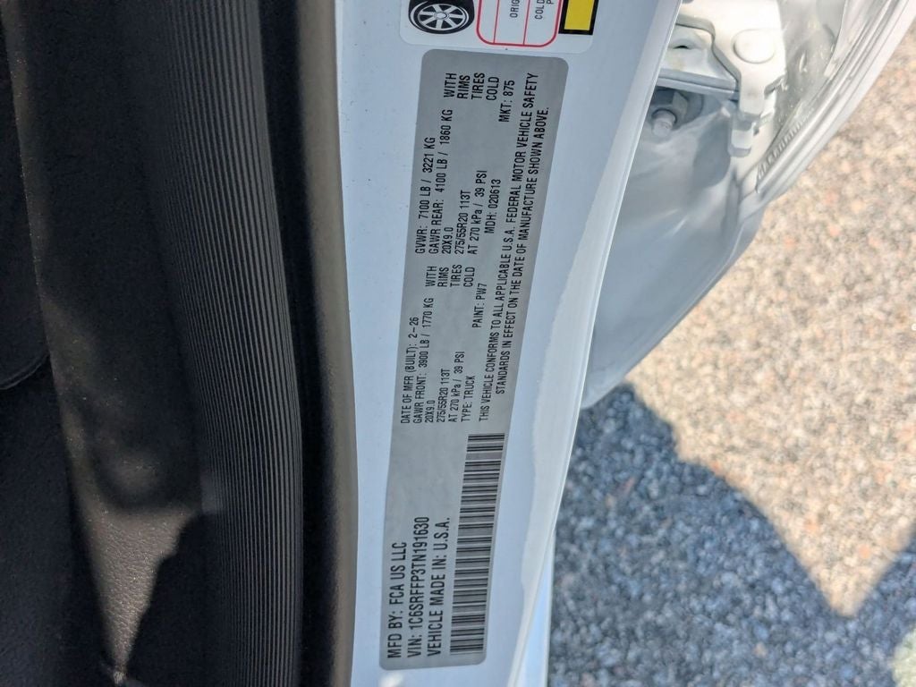 2026 RAM Ram 1500 RAM 1500 BIG HORN CREW CAB 4X4 5'7' BOX