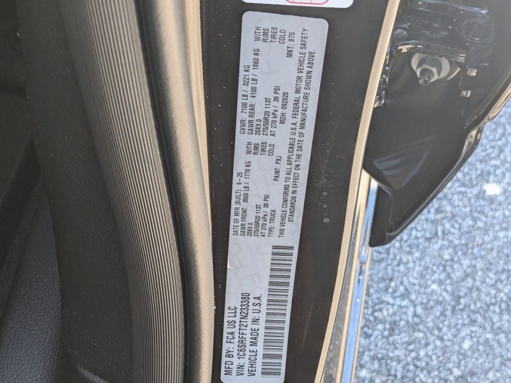 2026 RAM Ram 1500 RAM 1500 BIG HORN CREW CAB 4X4 5'7' BOX