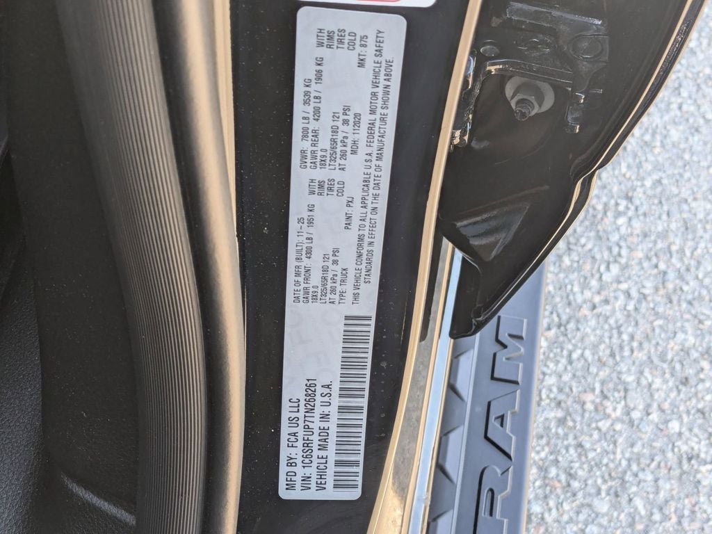 2026 RAM Ram 1500 RAM 1500 RHO CREW CAB 4X4 5'7' BOX